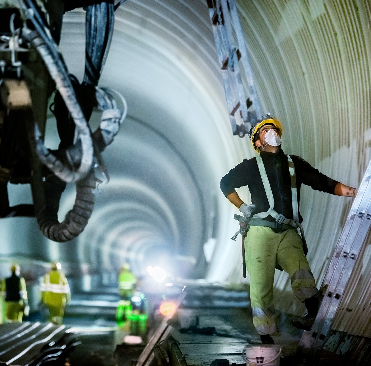 Men working
